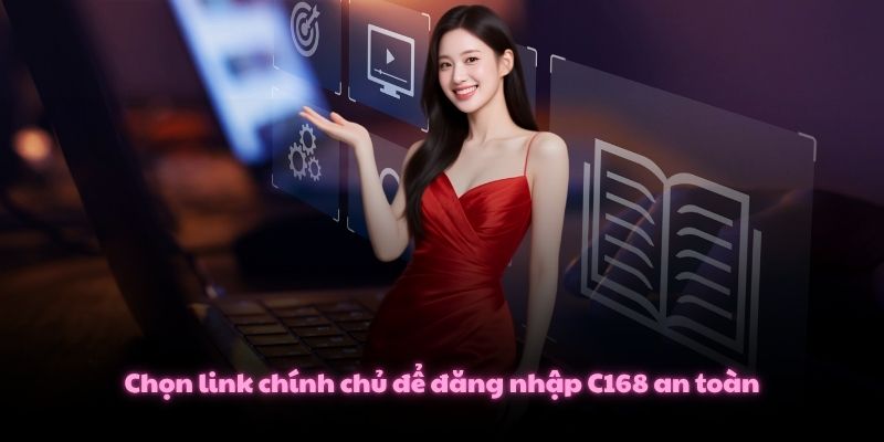 Chọn link chính chủ để đăng nhập C168 an toàn